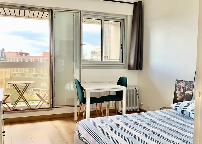 Cosy Studio Balcon Paris Montparnasse