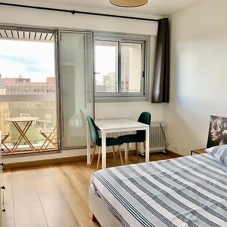 Cosy Studio Balcon Paris Montparnasse Buitenkant foto